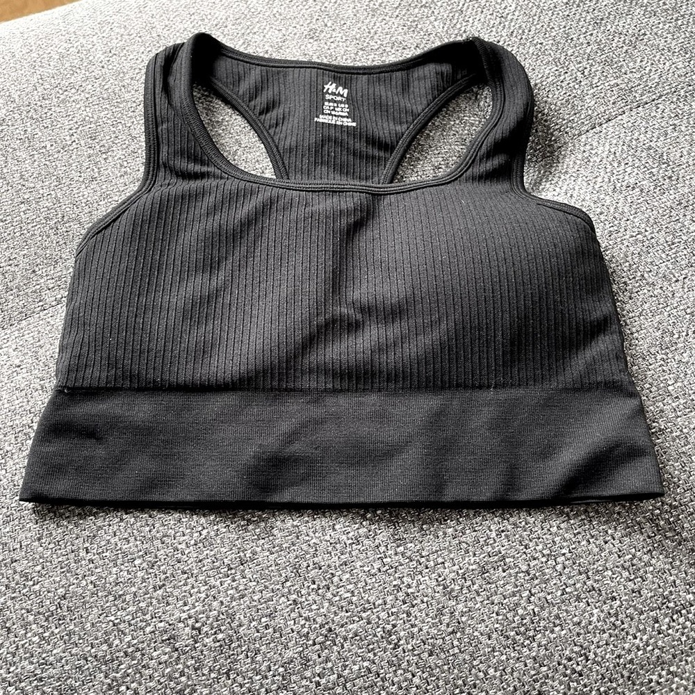 4/$20🧡 H&M ribbed sport bra